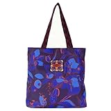 oilily tasche kinder robuster Shopper mit Eleganz Oilily Romy Reversible Shopper Sketchy Flower Eclipse