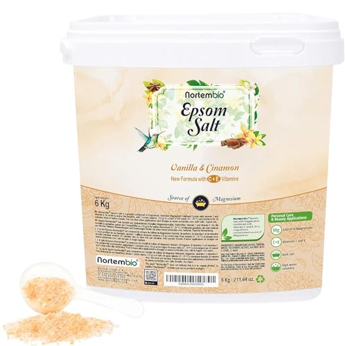 Nortembio Sali di Epsom 100% Fragranza Vaniglia e...