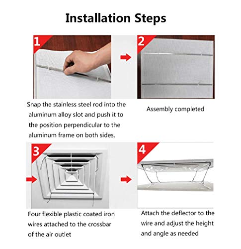 Deflettore del Condizionatore d'aria per Soffitto