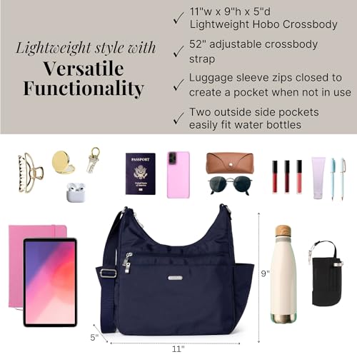 Image of Baggallini Essential Hobo Crossbody