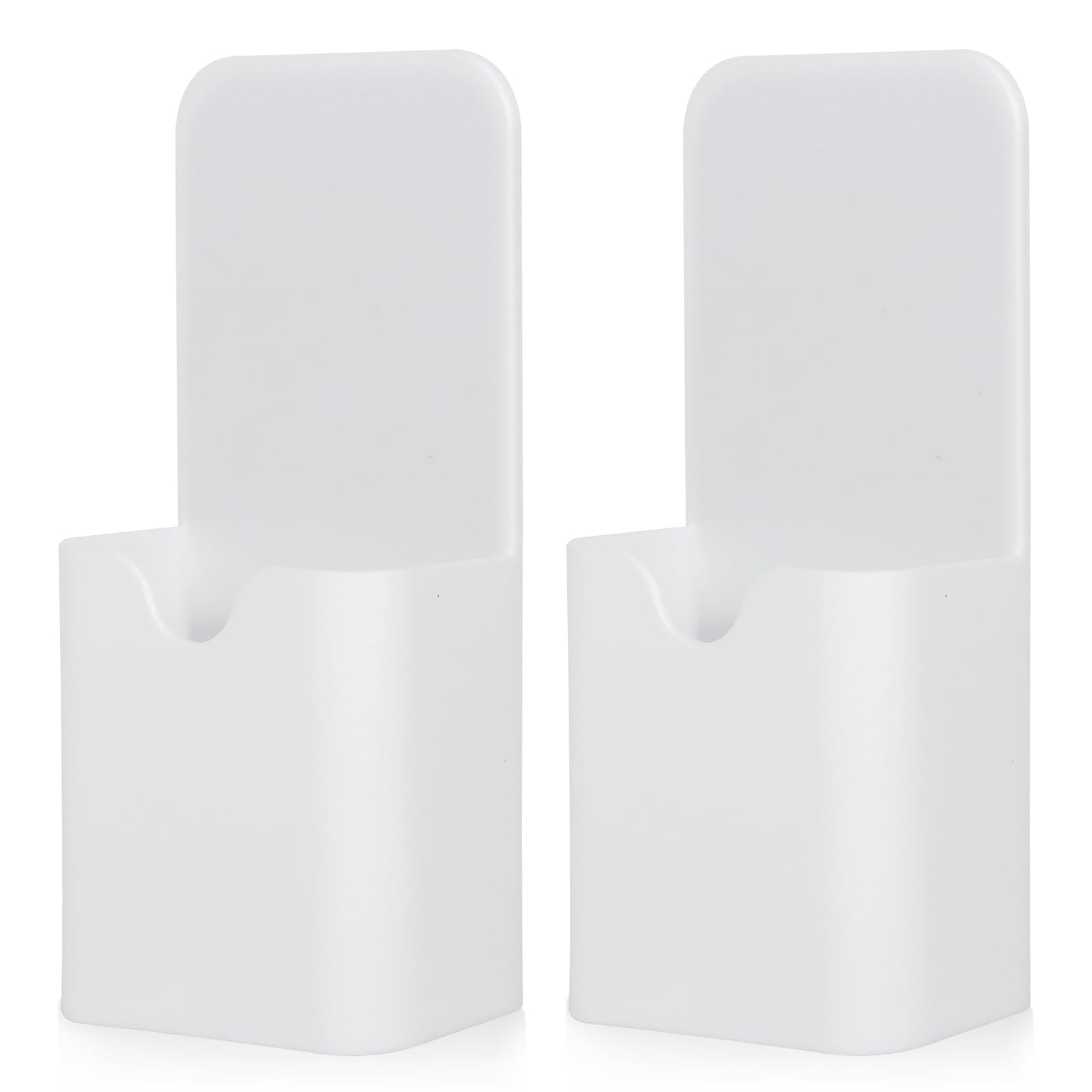 KufaerBeam Magnetic Pen Marker Holders, Magnetic Pen Holder for Whiteboard, Dry Erase Marker Pen Holder, Magnetic Pen Holders for Fridge, Whiteboards, Refrigerators, Home, Office (White)
