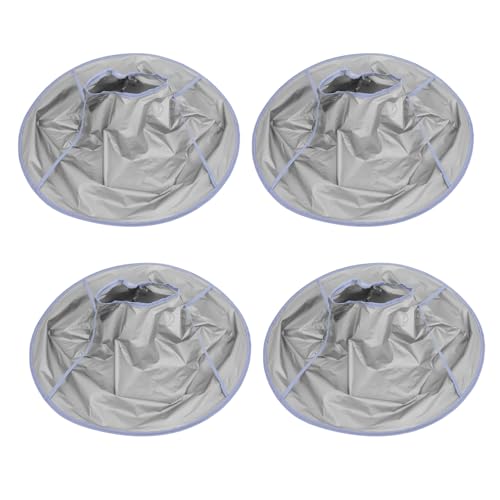 LRXIYODE 4 pezzi Mantellina Taglio Capelli Ombrello Pieghevole per Parrucchieri Adulti e Teen Mantello da Salone Traspirante e Protettivo Copertura Completa Antimacchia per Uso Domestico e