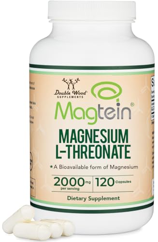 Magnesium L Threonate, Magtein, Sleep and Cognitive Support – High