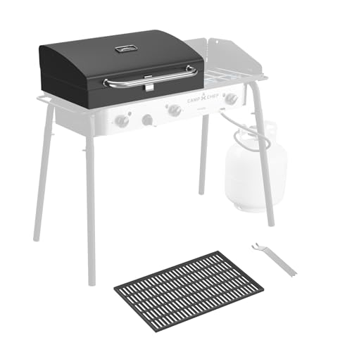 KEESHA 24 x 16 Deluxe Outdoor BBQ Grill Box Fit All Camp Chef 16 Cooking Systems Perfect for 2 Burner Accessories Compatible With Original Part Number BB90L for TB90LW
