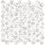 In Home NH2359 Hexagon Faux Marble Peel & Stick Backsplash Tiles, White & Off-White