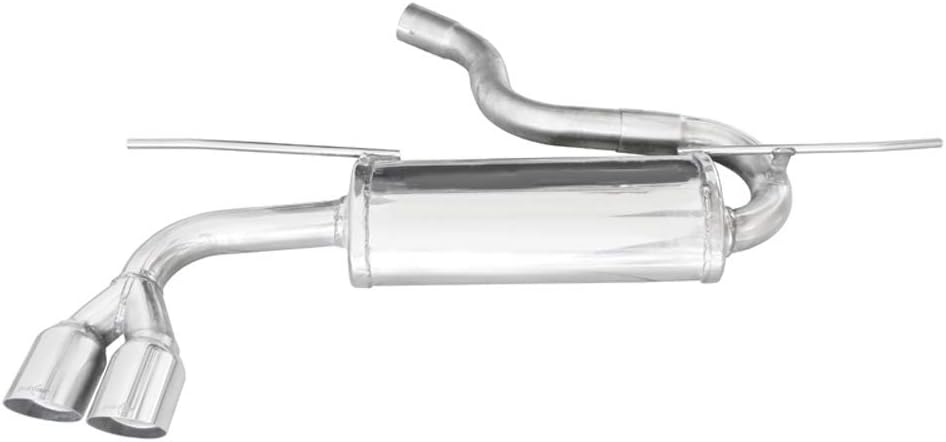 Inoxcar SELE.23.RA 100% INOX Sport Exhaust Seat Leon (5F) 1.4 TSI FR 122hp 2015-2x80mm Racing