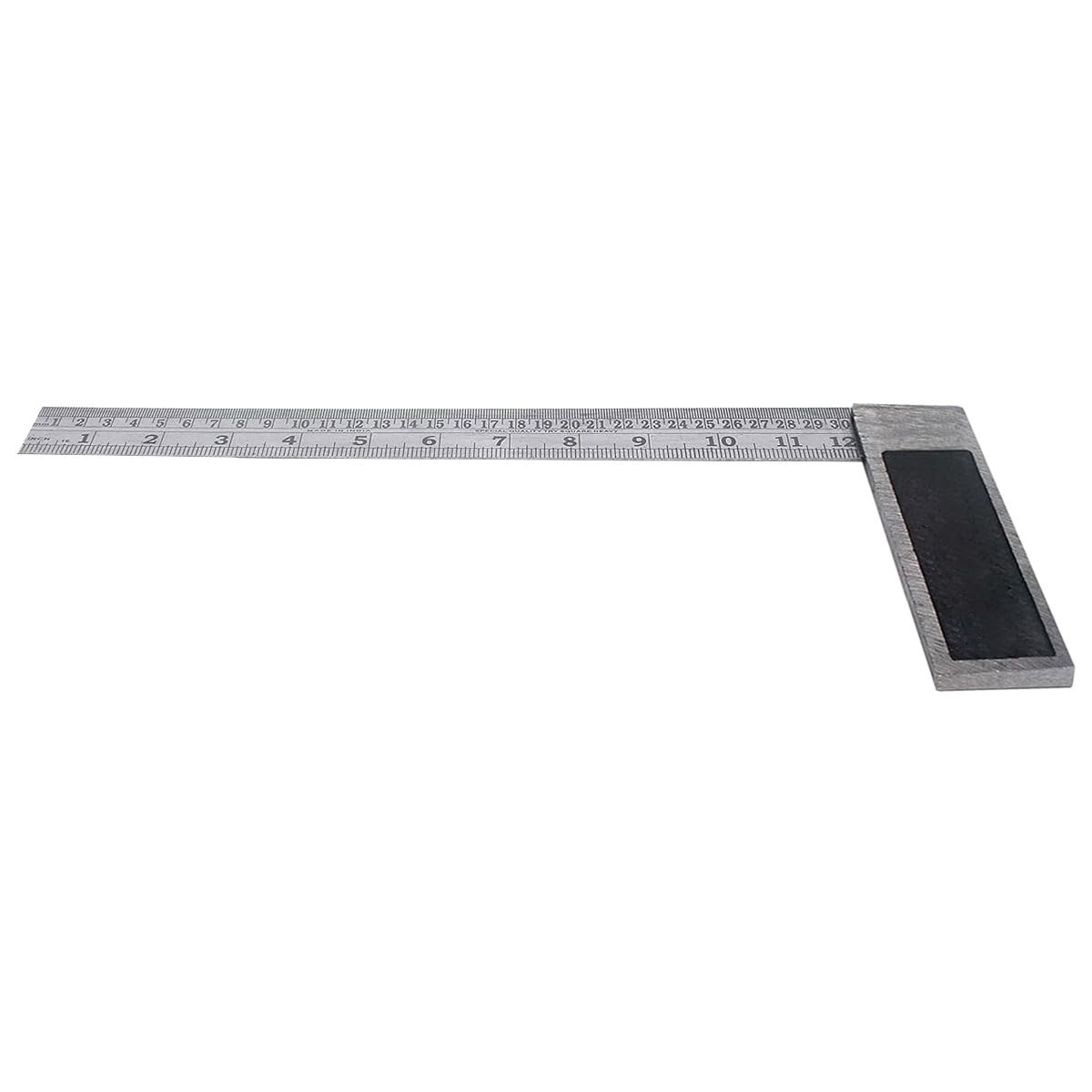 B K JAGAN & CO Stainless Steel Try Square Scale Ruler Measurement Tool (12" Inch) (B09ZLK27D1) Amazon Price History, Amazon Price Tracker