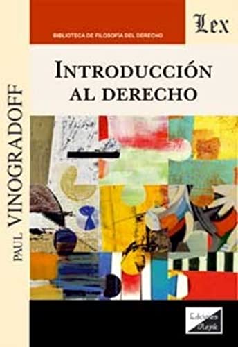 Portada de Introduccion al Derecho