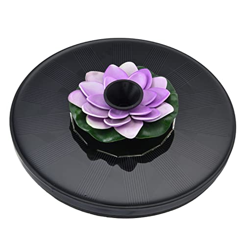 Nenuphar Fontaine Pompe à Eau de Fontaine Solaire pour Bains d'oiseaux, Bassin de Jardin, Piscine - Mini Fontaine Extérieure Flottante à énergie Solaire (#3)