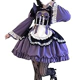 Occasions : cette robe de princesse est parfaite pour une fête d'anniversaire, une fête cosplay, une exposition animée, un thé, une fête à thème, Halloween, un carnaval, une performance sur scène, au quotidien et d'autres occasions spéciales. C'est un excellent cadeau pour votre petite amie, fille, sœur et amie.