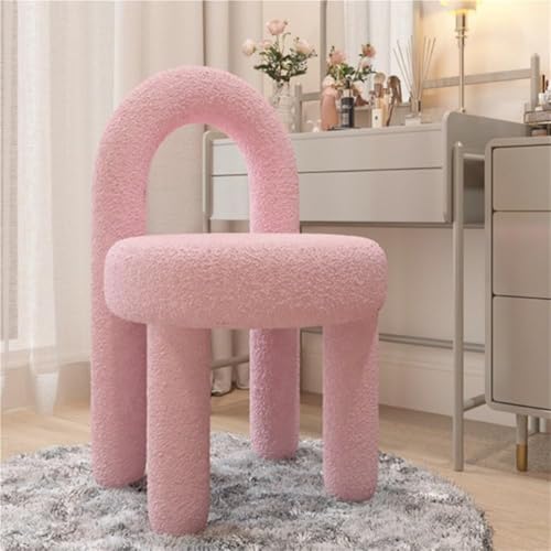 Modern Makeup Chair Metal Frame Low Stool Nail Art Stool
