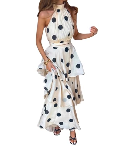 Suncadmious Conjunto de fiesta de dos piezas para mujer, elegante