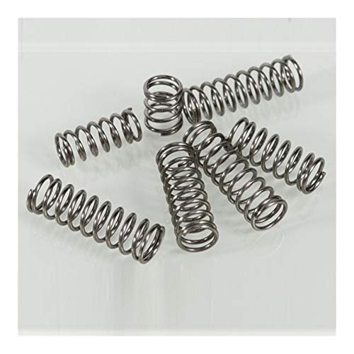 ZHENGGUIFANG Solid 5pcs Compression Spring Wire Diameter 3.0mm Outer Diameter 28mm Return Spring Release Spring Pressure Spring (Size : 80mm (5Pcs))
