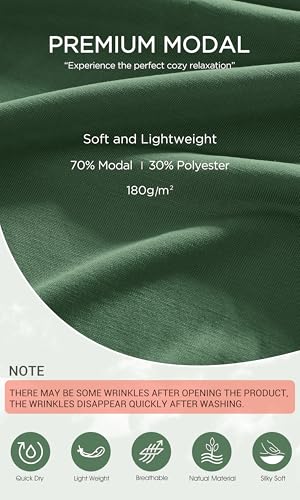 Image of ODODOS Modal Soft Lounge Shorts for Women Drawstring High Waist Casual Sleepwear Lightweight Cozy Pajama Bottom