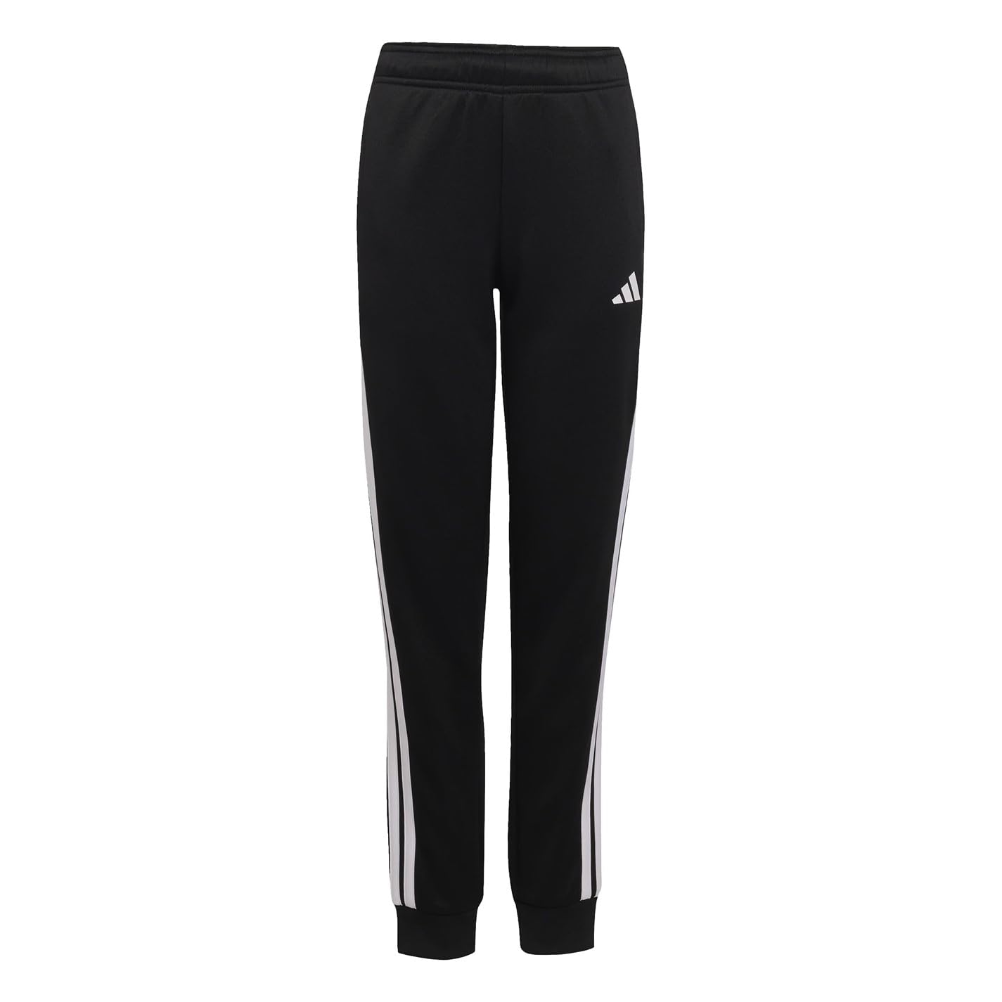 adidas Boy's Boys 3 Stripes Essentials Pants, Black/White, 7-8 Years