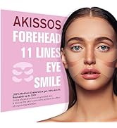 Akissos Forehead Wrinkle Patches Gen II Silicone Face Patches for Wrinkle and Dark Circle Puffy E...