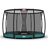 BERG Champion InGround 14ft Trampoline with Safety Net...