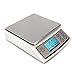 Penn Scale PS-50 Digital Kitchen Portion Scale - 50lb Digital Kitchen Scale with 0.1lb Readability, Removable Platter & LCD Display - KG, Lb, & Oz Unit Conversion (AC & Battery Powered)