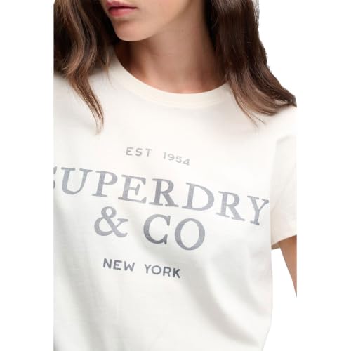 T shirt femme Superdry Luxe Casual Classic - vue 6