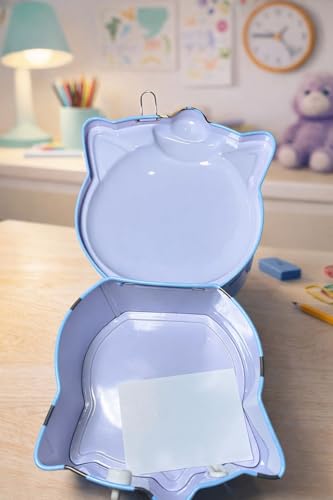 Image of Sajani Cute Cartoon Creative Portable Piggy Bank, Money Saving Box with Combination Lock, Mini Coin Bank Gifts for Boys and Girls, Best Return Gifts for Kids (Pack of 1) (Tiger - Blue)