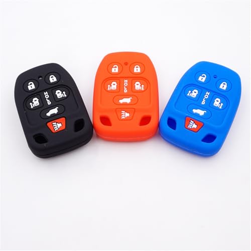Étui clés télécommande en silicone à 6 boutons pour Odyssey 2012-2014 - 3