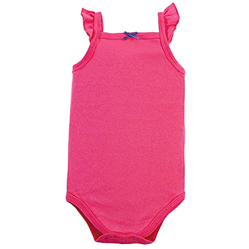Image of Hudson Baby Unisex Baby Cotton Sleeveless Bodysuits