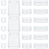 schubladenstock gebraucht Mehrere Größen: 21 Stück, 4 Größen, ordnen Sie die Schubladen nach Ihren Bedürfnissen und der Schubladengröße. (8,2 * 8,2 * 5 cm) x 6, (8,2 * 16,3 * 5 cm) x 6, (8,2 * 24,6 * 5 cm) x 6, (16,4 * 24,6 * 5 cm) x 3
