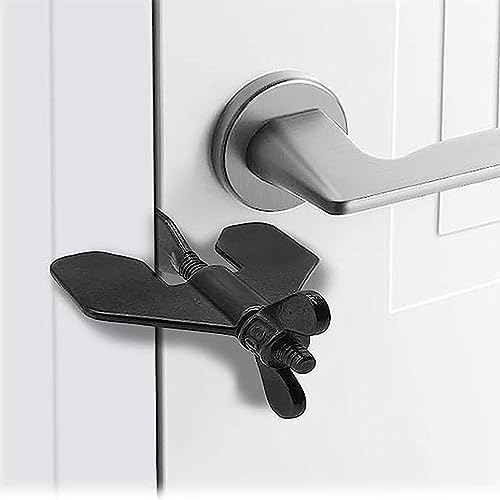 Tragbares Türschloss Ohne Bohren - Stahl Sicherheit Für Hotel & Zuhause