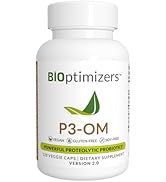BiOptimizers P3-OM Proteolytic Prebiotics & Probiotics Supplement &ndash; Lactobacillus Plantarum for D...