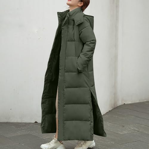 Long Puffer Coat Women Ankle Length Parka Long Down Jacket 2025 Thermal Puffer Trendy Jacket Thick Warm Quilted Coat2