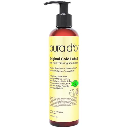 PURA D'OR Original Gold Label Anti-Thinning Biotin Shampoo