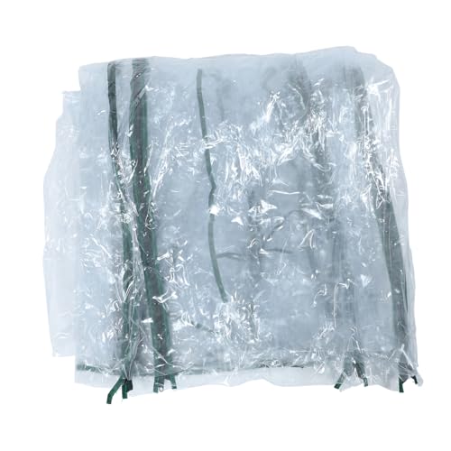 Sosoport 1pc Durable Garden Tunnel Cover for Flowers and Plants Greenhouse Protector PVC Design for Cold Weather Protection Easy to Install and Use