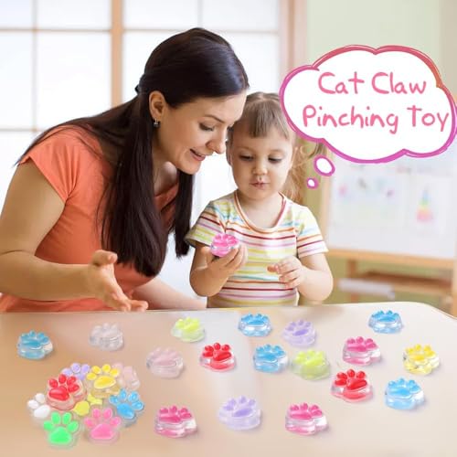 Image of Kawaii Squishy Paw Squeeze Stress Anxiety Relief Toy ( 1 Piece )
