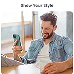 OTOFLY Designed for iPhone 14 Case, Silicone Shockproof Slim Thin Phone Case for iPhone 14 6.1 inch (Pine Green) - Image 5