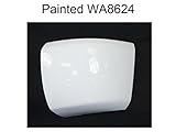 Painted WA8624 White FRONT BUMPER CAP END W/O FOG HOLE LH GM1016103 For 2007-2013 CHEVY SILVERADO...