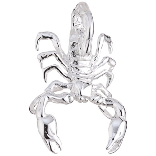 Vinani Pendentif - Scorpion - lustré - Argent 925 - ASC-EZ