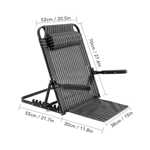Dossier de lit de levage réglable Pilipane avec accoudoirs portables