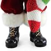 Windy Hill Collection Red Spirit Reindeer Knit Stocking 16 Inch Santa Claus Standing Figurine Figure Decoration 160024