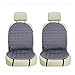 Qiwen Store Podgrzewany fotelik samochodowy 12 V Poduszka poduszka grzeźba cieplejsza zimowa poduszka poduszka podgrzewana poduszka siedziska (Color Name : Gy 1 set)