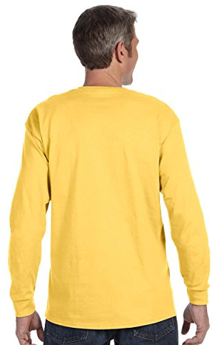Jerzees Men's Dri-Power Long Sleeve T-Shirt Multipack3