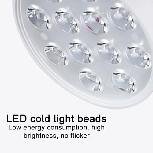 Lampe d'examen médicale LED 12 W avec luminosité réglable et base mobile - 3