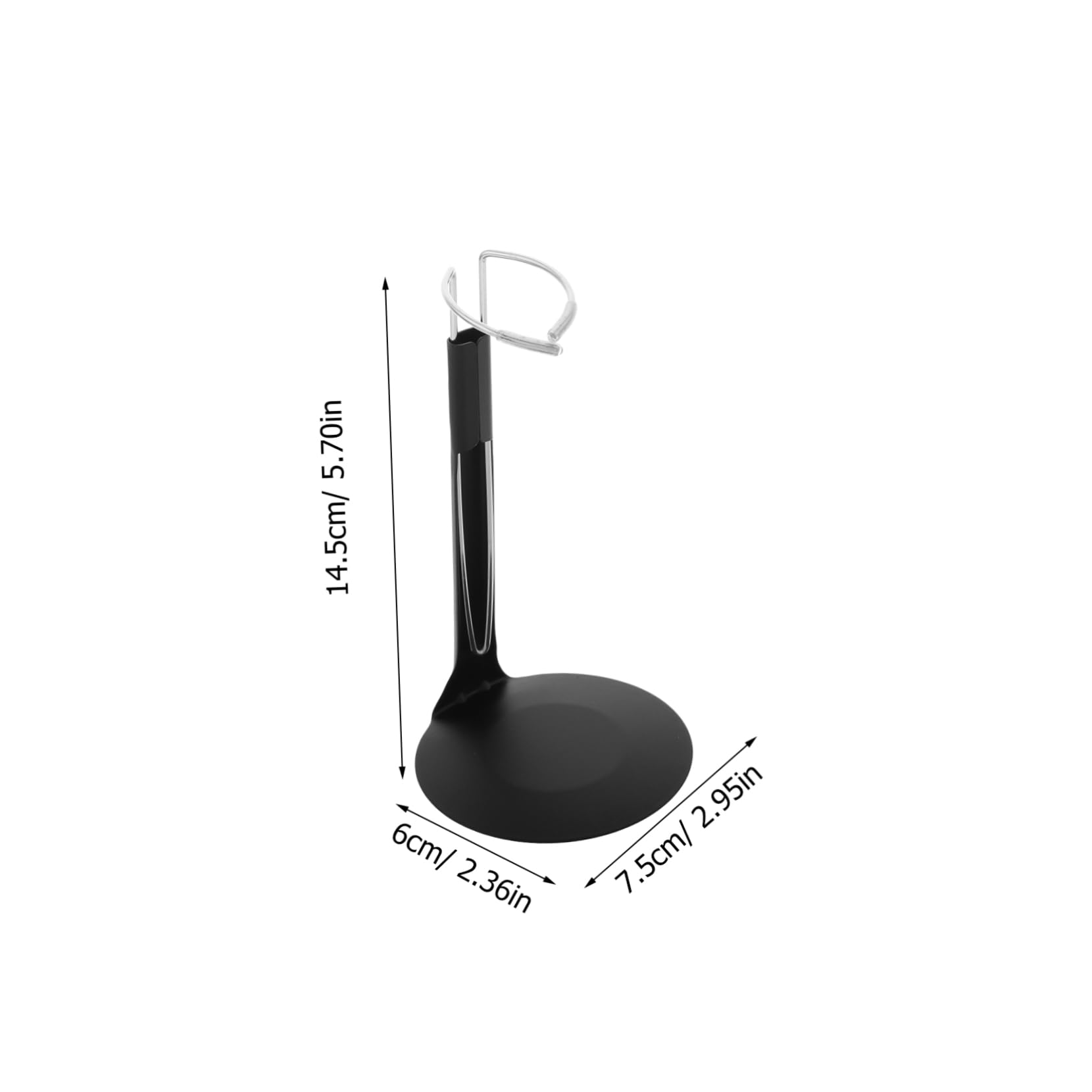 Sosoport 10piezas Soporte Para Muñecas y Figuras Coleccionables Base Para Figuras Metálica Soportes Portátiles Para Viajes y Exposiciones Accesorios Para Muñecas