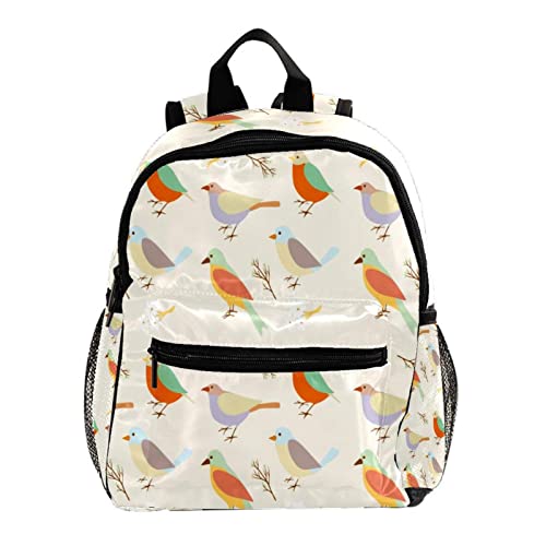 Sac à dos pour enfants de 30,5 cm avec motif cœur rouge rigolo et style multicolore