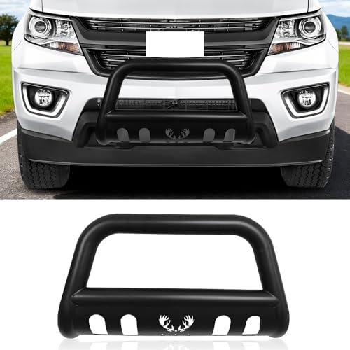 Image of MAXDOM Bull Bar Fits For Chevy Colorado /GMC Canyon Pickup Truck Black (Colorado 15-22 Models, Black)