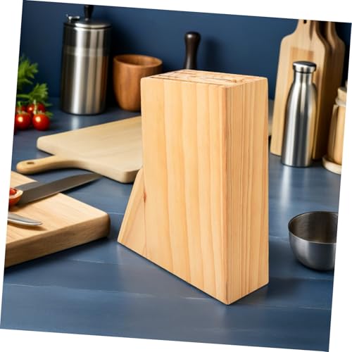 Fentes variées pour couteaux et ustensiles sur bloc compact - 6