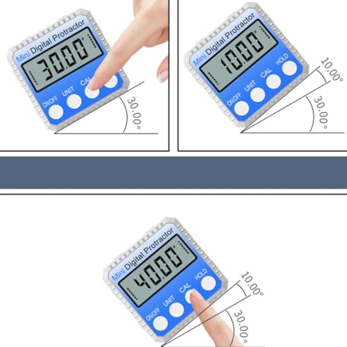 Inclinómetro digital magnético de precisión portátil miniatura 7