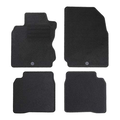 TEXER Textil Fußmatten Passend für Nissan Note I E11 Bj. 2006-2012 Basic