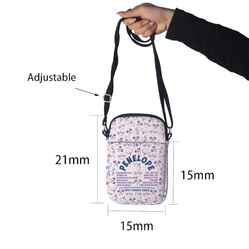 MNIGIU Greek Musical Inspired Gift Greek Saga Gift Crossbody Bag for Ithaca saga Lover2