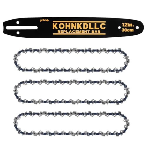 Image of Kohnkd 18 Inch Chainsaw Chain and bar for DEWALT DCCS672 DCCS672X1 DCCS672B 60V Chainsaw for DEWALT DCCS600 Chainsaw