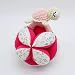 PELOTA MONTESSORI DE TELA DE ALGODÓN PARA BEBÉ PRETTY DOLLY- FUCSIA